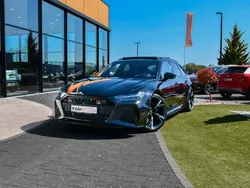 Audi RS6 C8 4.0 V8 TFSI 600 CH FULL BLACK MATRIX BEAM TOIT PANO HIFI B&O CAM 360° ACC HUD CUIR NAPPA WEBASTO JA AUDI SPORT 22 POUCES