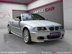 BMW SERIE 3 CAB E46 330 Ci Steptronic PACK M/ CARNET ENTRETIEN BMW / VIDANGE BOITE FAITE