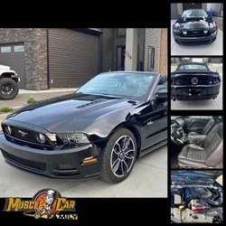 Très belle FORD MUSTANG GT Cabriolet de 2014 - V8 - 5,0L - BM - 56 500 KMS - Noire