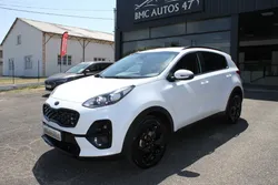 Kia Sportage 1.6 CRDI 136 ch MHEV Black Edition ( Blanc nacrée, Attelage )