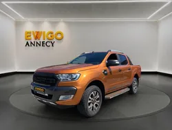 FORD RANGER DOUBLE CABINE 3.2 TDCI 200 WILDTRAK 4X4 BVA / 1ÈRE MAIN / RÉGULATEUR ADAPTATIF / CARPLAY / DASHCAMs