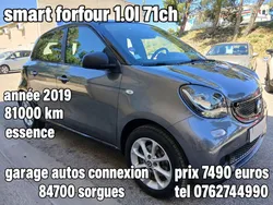 Smart forfour 1.0l ess 4cv 71ch moteur a chaine 81000 km