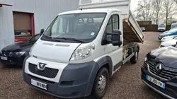 PEUGEOT BOXER BENNE BASCULANTE 2.2L HDI 130 CH. Entretien ok 02.2026. Ancien camion communal. GARANTIE 6 MOIS SUR TIUTE LA FRANCE