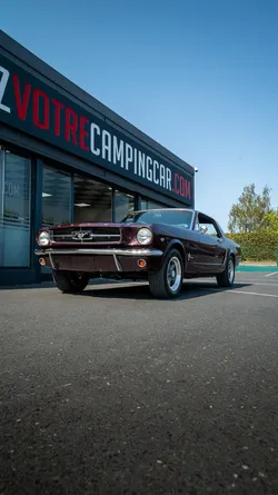 Mustang V 8 /289 /1965 /Bordeaux / boite automatique /bon etat / vehicule collection