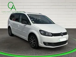 VOLKSWAGEN TOURAN 1.6 TDI 105 Carat 7pl DSG7 2e MAIN-TOIT OUVRANT-SUIVI COMPLET