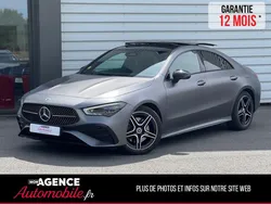 Mercedes CLA 220 D AMG Line 190 Ch GRIS DESIGNO *1ère Main*Toit Pano*Suivi Constructeur*Siège Ele...