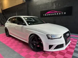 AUDI RS4 AVANT V8 4.2 FSI 450 Quattro S Tronic 7 / PACK CARBONE INTÉRIEUR / VOLANT MÉPLAT / SIÈGES ÉLECTRIQUES