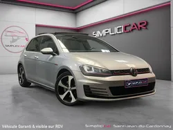 VOLKSWAGEN GOLF VII GTI 220 toit ouvrant, bluetooth. DCC, ACC Garantie 12 mois