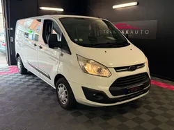 Ford TRANSIT CUSTOM TRANSIT CUSTOM FOURGON 290 L1H1 2.0 TDCi 105 6 PLACES / REGULATEUR / GPS / FAIBLE KM