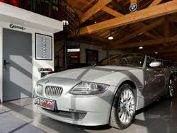 BMW Z4 ROADSTER 3.0si 265cv "Individual" Gris Titan / Sièges Cuir Nappa Bleu Syrah 08/2007 1ERE MAIN 82.000 km "ÉTAT NEUF" *LIVRAISON POSSIBLE