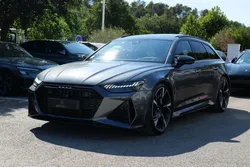 Audi rs6 c8 4.0 v8 600 ch gris daytona full audi service immat france