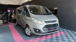 🏅 FORD TRANSIT CUSTOM 2.2L TDCI 155 cv 6 PLACES L2H1 ~ BARRE DE TOIT AMOVIBLE ~ ATTELAGE ELECTRIQUE