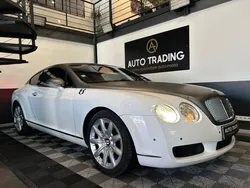 BENTLEY CONTINENTAL GT Coupe 6.0 W12 A, 2006, CARNET D'ENTRETIEN, 153000 KMS, COVERING BI COULEUR, BON ETAT, VIDANGE BOITE