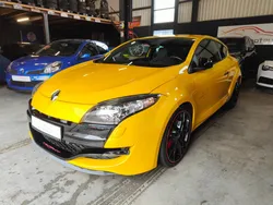 Megane 3 RS Trophy 265cv, Jaune Sirius, numerotée, Cup, Recaro cuir, Gtie 1 an