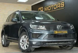 Garantie 12 mois Volkswagen Touareg II 3.0 L V6 TDI 204 ch Technology Carat 4Motion Tiptronic / 1° Main + Entretien suivi Audi / Pack Drive Assist / Sièges Électriques / Volant chauffant