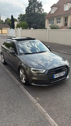 Audi A3 SB 8V S line DSG 1.5TSI 150cv – Suivi Complet /Virtual / Volant Mplat / Toit pano Ouvrant /DAshCAM /Bequet Maxton
