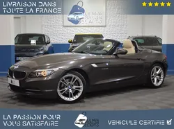 BMW Z4 (E89) SDRIVE23I 204 LUXE BOITE AUTO-59.646km-1ère Main-6 Cylindres-Cuir Intégral Beige-GPS-Radars-Xénon-Jantes 18"-Vidange Boite Auto Ok-Historique Limpide BMW-Etat Rare-Garantie 6 Mois