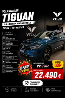 Volkswagen Tiguan 1.4 eHibrid Life 180kW