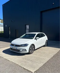 Volkswagen Polo 1.0 TSI 95ch Confortline, (Berline), blanc, 5 portes, 5 places, 2018