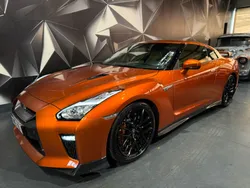 Nissan GTR GT-R 35 3.8 V6 570 CH GENTLEMAN EDITION Orange Cuir Blanc