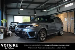 LAND ROVER RANGE ROVER SPORT SVR 5.0 V8 Supercharged 550 - Origine France - Suivi