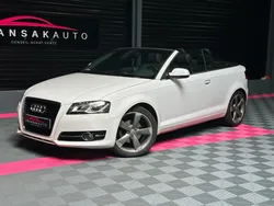 AUDI A3 CABRIOLET 2.0 TDI 140 DPF Ambition S-Tronic A * ENTRETIEN A JOUR + CULASSE CHANGEE + CARPLAY