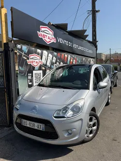 CITROËN C3 1.6 VTi 120ch BVA berline, gris, 7 cv, 5 portes CT OK