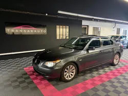 BMW SERIE 5 E60 LCI 520d 177ch Luxe A + TOIT OUVRANT + SIÈGES ÉLECTRIQUES À MÉMOIRE + AFFICHAGE TÊTE HAUTE + RADAR