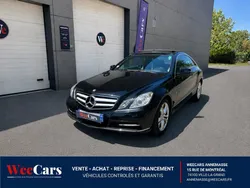 Mercedes classe e coupe 2.2 220 cdi 170 executive 7g-tronic bva - suivi complet