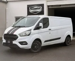 Ford Transit Custom L2H1 2.0 130 Attelage - Plaquage bois - Superbe état