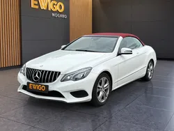 MERCEDES-BENZ CLASSE E CABRIOLET E220 BLUETEC 170 CH FASCINATION BVA7 CUIR ROUGE / AIRSCARF / SIÈGES ÉLECTRIQUe