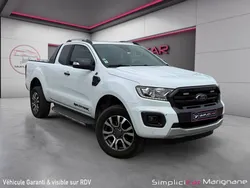 FORD RANGER 2.0 TDCI Ecoblue 213ch Wildtrack full suivie ford - bluetooth - démarrage sans clé - garantie 12 m