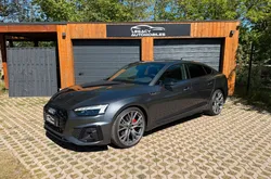 Audi A5 Sportback II S Line Quattro S Tronic 40 TDI 204 SUIVI AUDI / 4 PNEUS NEUFS / GARANTIE 12 MOIS / JANTES 20 POUCES / GRIS DAYTONA /AFFICHAGE TÊTE HAUTE / SELLERIE CUIR NAPPA