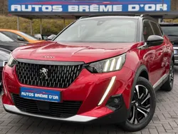 PEUGEOT 2008 199/mois GARANTIE 6 ANS GT Line 130ch Camera360° Alcantara Cockpit ROUGE ELIXIR Apple Android (DISTRI OK) 1ère MAIN Aucun frais à prévoir Origine française
