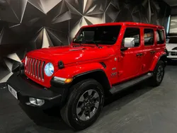 Jeep Wrangler JL Unlimited Overland 2.2 Multijet II 200 CH BVA8 TVA Command-Trac 4X4 GPS Clim Auto UConnect Hard-Top Attelage 2019 Long