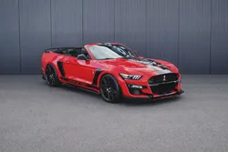 Ford Mustang Cabriolet V8 GT 5.0l - 421cv BVA6 - Look Shelby GT 500 – Malus & COC inclus - Échappement Sport Ford - Hifi Shaker + caisson basse – Pack Individual & Confort & Sécurité – Garantie 1 an