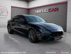 MASERATI GHIBLI 3.0 V6 S Q4 410cv - IMMAT FRANCE - Suivi Entretien Maserati - Garantie 12 mois