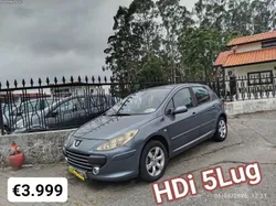 Peugeot 307 1''''''''6 Hdi Diesel 5 Lug C 167. 000 Kms ( Viatura Nacional )