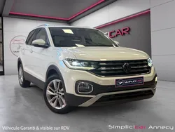 VOLKSWAGEN T-CROSS 1.0 TSI 110 STYLE DSG, carplay, virtual cokpit, entretien suivi, Garantie 12 mois