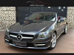 Mercedes-Benz SLK 250 7G-Tronic 204 Ch Pack AMG (R172) avec 77.496 Km - Aircraft - Suivi d’entretien Mercedes - Bluetooth - GPS - Vidange BVA OK - Radar AV & AR - Excellent état
