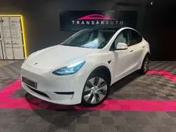 TESLA MODEL Y RWD / CUIR BLANC / EXCELLENT ETAT / EAP Autopilot Amélioré