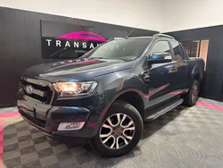 FORD RANGER SUPER CABINE 3.2l TDCi 200ch 4X4 BVA6 WILDTRAK * SUIVI D'ENTRETIEN / 2eme MAIN