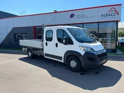 CITROEN JUMPER Confort L4 2.0 BlueHDI 130 PLATEAU DOUBLE CABINE - 14 992 HT - 7 PLACES