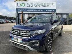 Volkswagen t-cross 1.0 tsi 110 cv bv dsg 7 50 000 km 2021 suivi complet vw carplay / camera / jantes alu