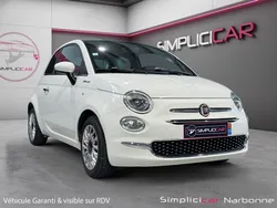 FIAT 500 1.0 DOLCEVITA 70Ch Garantie 12 mois Carplay Toit pano Clim