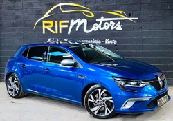 RENAULT MEGANE IV GT TCe 205 ch 4CONTROL EDC7 AUTOMATIQUE BLEUE IRON / CAMERA / GPS / GROS SIEGES GT / SIEGES CHAUFFANTS / 4 ROUES DIRECTRICES