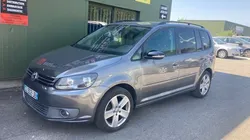 VOLKSWAGEN TOURAN TDI Phase 3 boite 6, 7 places, régulateur de vitesse, radars de reculs, jantes alu, clim auto bi-zone, Bluetooth, phares allumage automatique