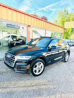 AUDI Q5 40 TDI 190 CV S tronic 7 Quattro S-line plus Toit panoramique , 4x4, suv, noir , 11 cv toit panoramique camera de recul coffre électrique