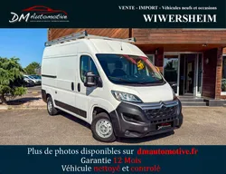 10.825 HT Citroen Jumper 33 L2H2 BlueHDI 120 Club Caméra Climatisation Aide stationnement Galerie Echelle TVA RECUPERABLE