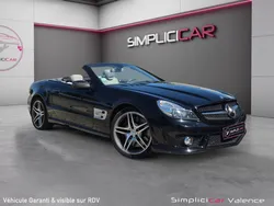 MERCEDES CLASSE SL II (3) 63 AMG 7G-TRONIC PACK PERFORMANCE PACK CARBONE Sieges chauffants ventilés Massants Electriques Harman Kardon 525Ch Garantie 12 mois
